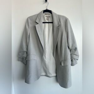 H&M Light Gray Women's Blazer Jacket